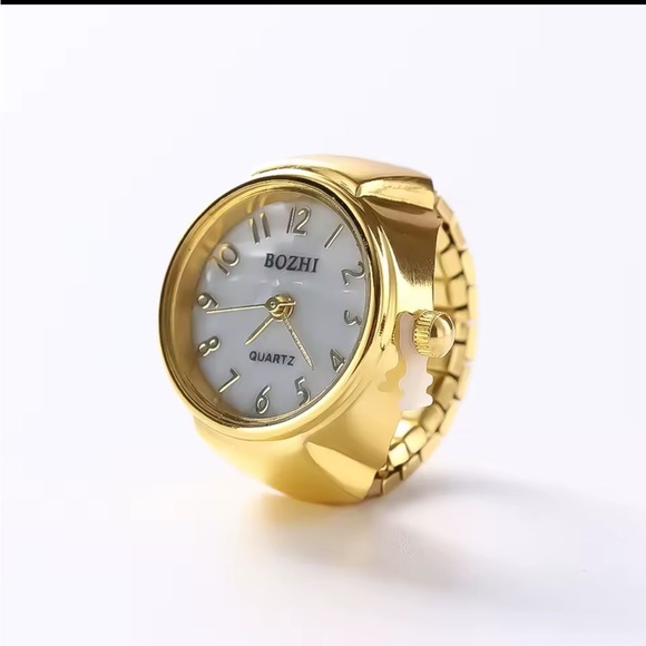 Anthropologie Other - Creative finger watch Ring Watch aesthetic